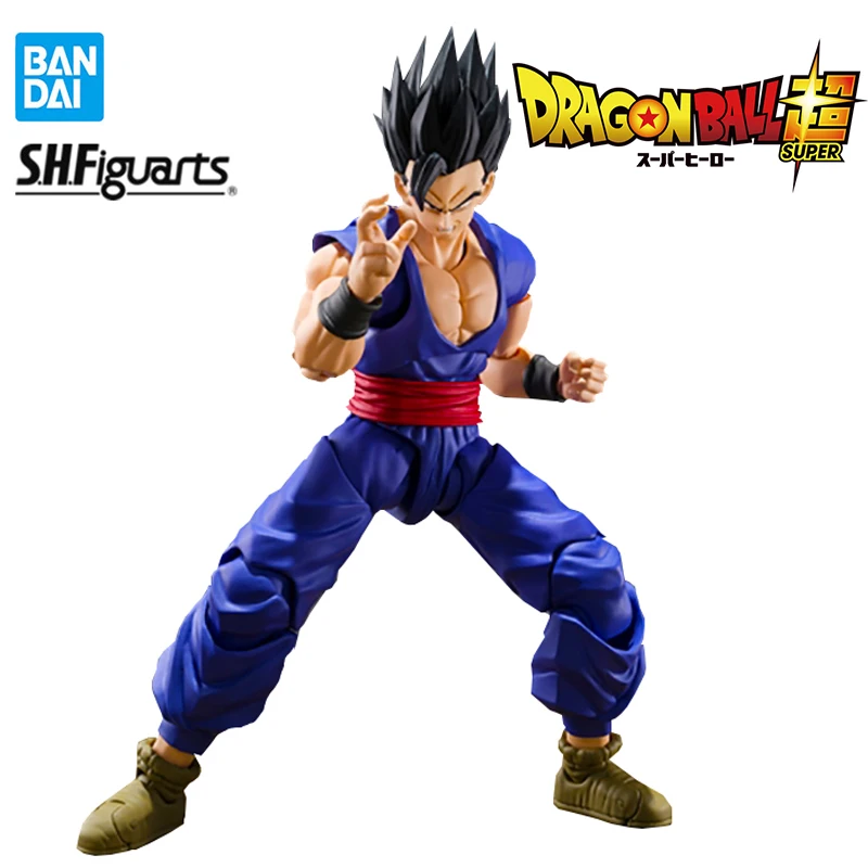 

Bandai открытый для бронирования Драконий жемчуг супер герой Shf Ultima Gohan Аниме Фигурка экшн ПВХ Модель Коллекционные детские игрушки Рождествен...