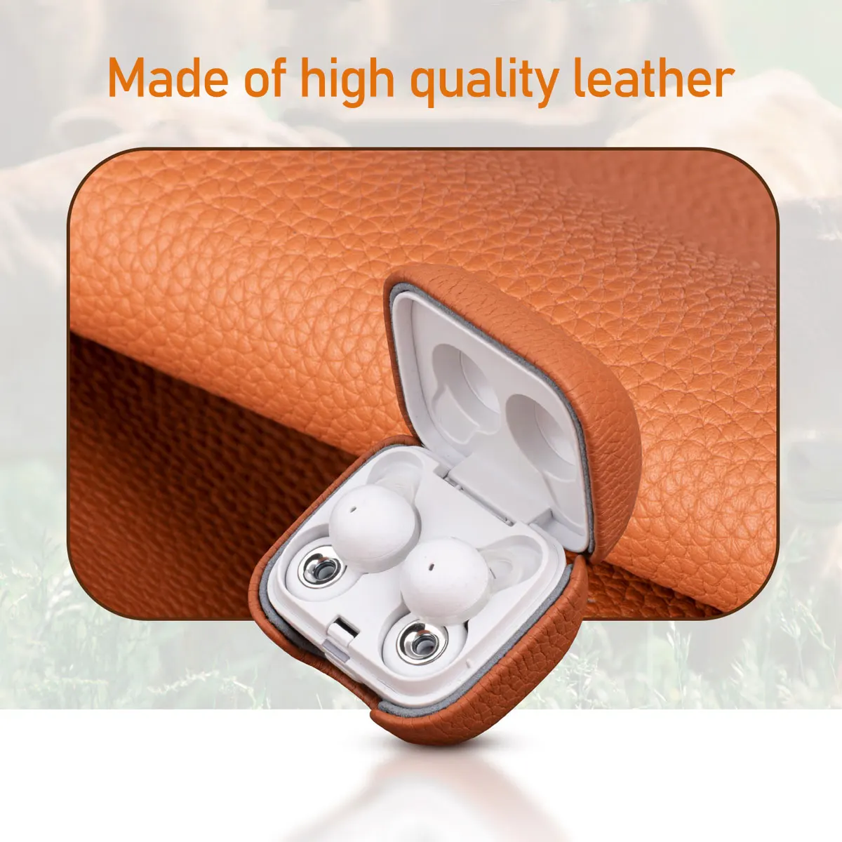 

Luxury Case For Sony LinkBuds WF-L900 Case Cover high quality leather proof antiskidding and durable cover for Sony LinkBuds