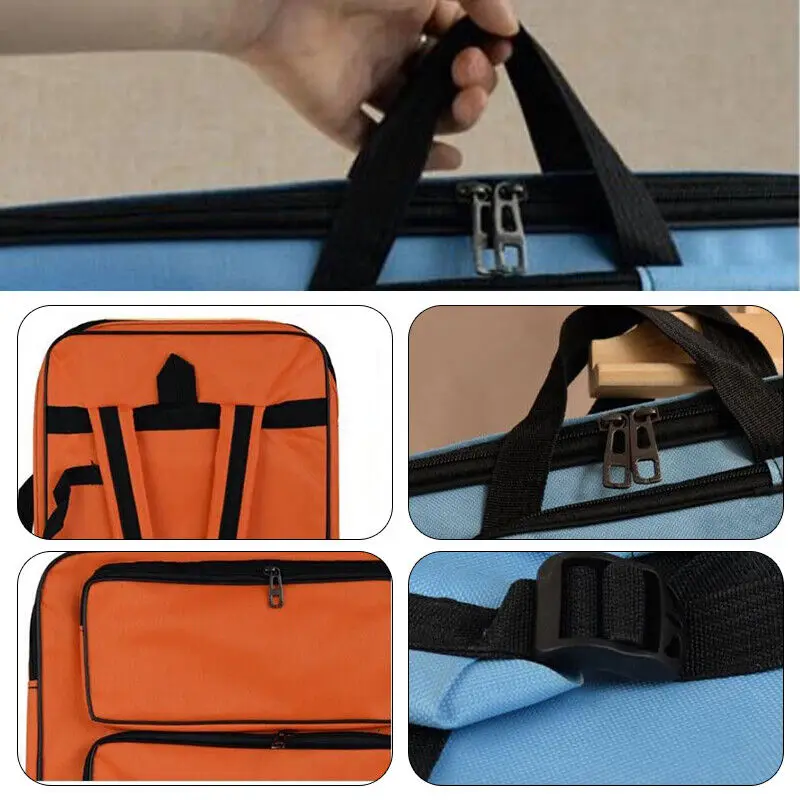 Children Kids 8K Drawing Board Backpack Painting Handbag Travel Sketch Canvas Shoulder Bag Paintings Art Supplies Waterproof