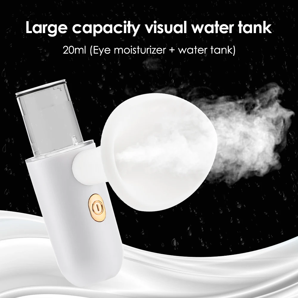

Cold Compress Eye Face Steamer Handheld Nano Sprayer Mister Relieve Fatigue Dry Eye Moisturizing Washing Device Air Humidifier
