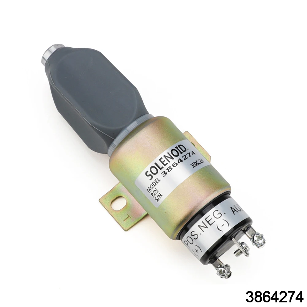 3864274 1751-24E Электромагнит стоп-отключения для Cummins Новинка