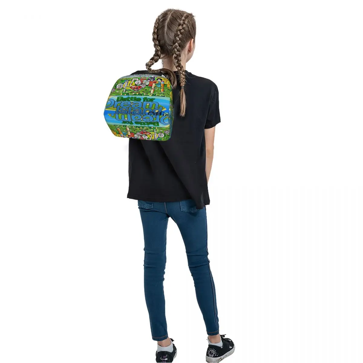 A BFDI Сумки для обеда Изолированная коробка бенто Водонепроницаемая сумка