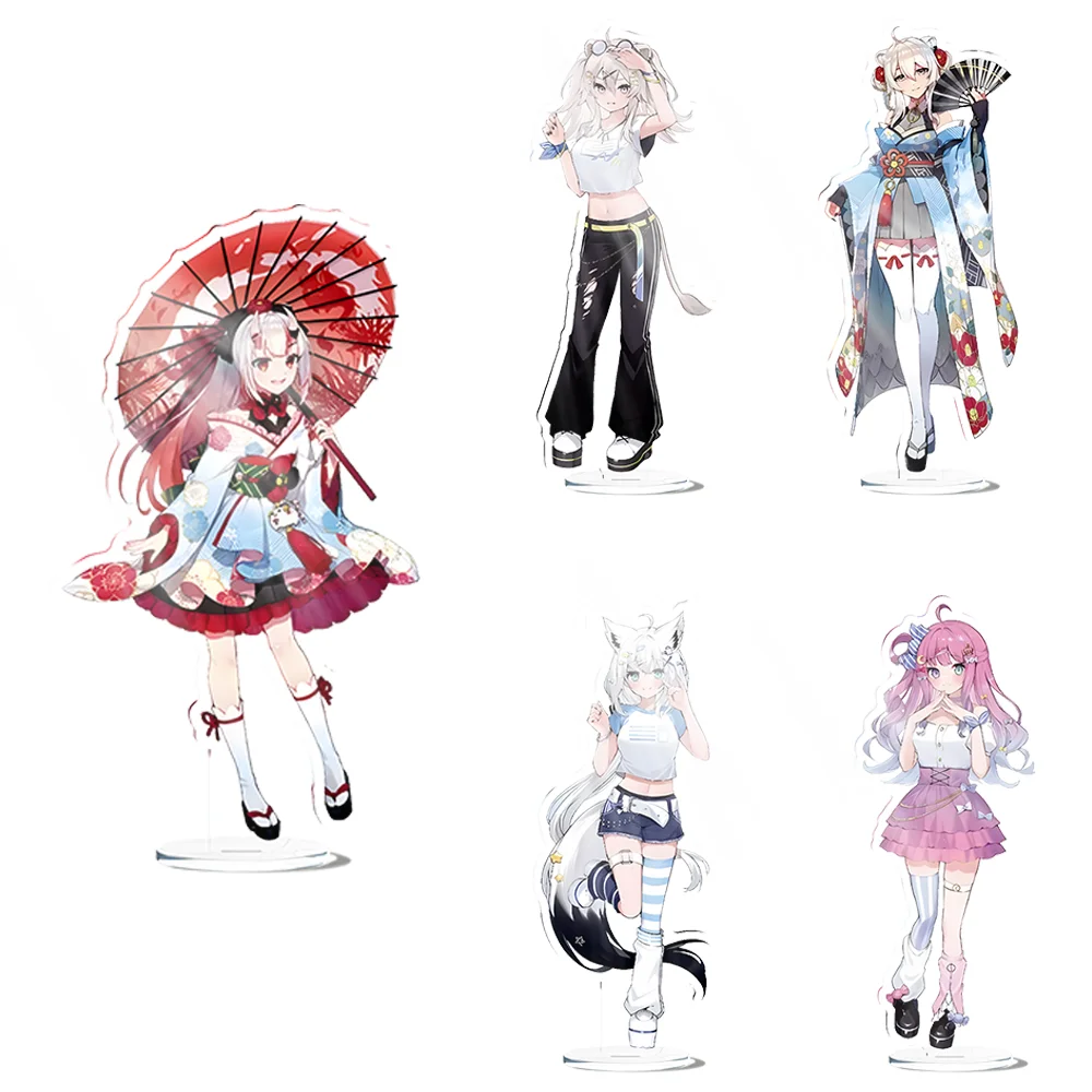 Аниме виртуальный YouTuber Hololive 15 см подставка Shirakami Fubuki Nakiri Ayame Shishiro Botan Yuzuki Choco модель