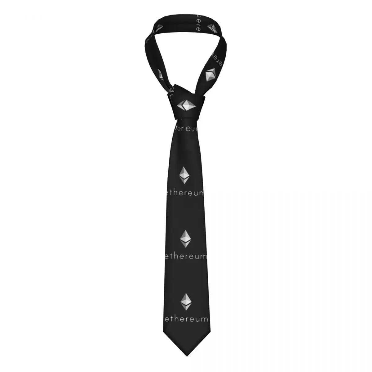 

Ethereum Logo Men Necktie Fashion 8 cm Bitcoin Crypto Cryptocurrency Btc Blockchain Neck Tie Men Suits Accessories Cravat Gift