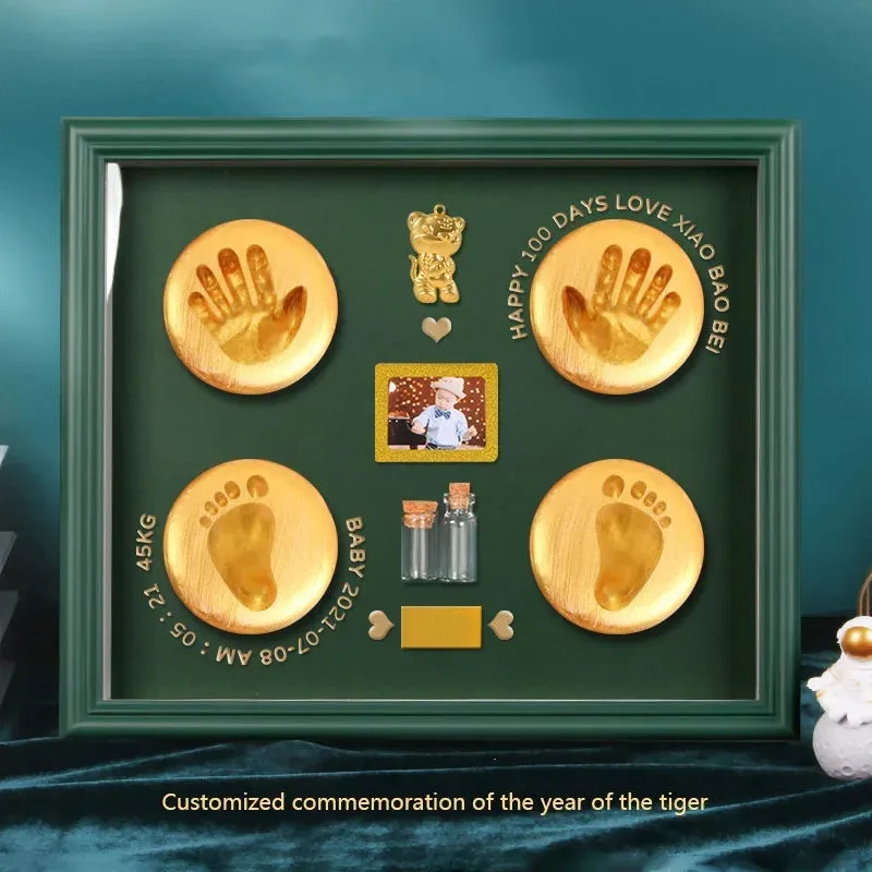 Детский сувенир Lanugo ручной и грязевой отпечаток своими руками креативный