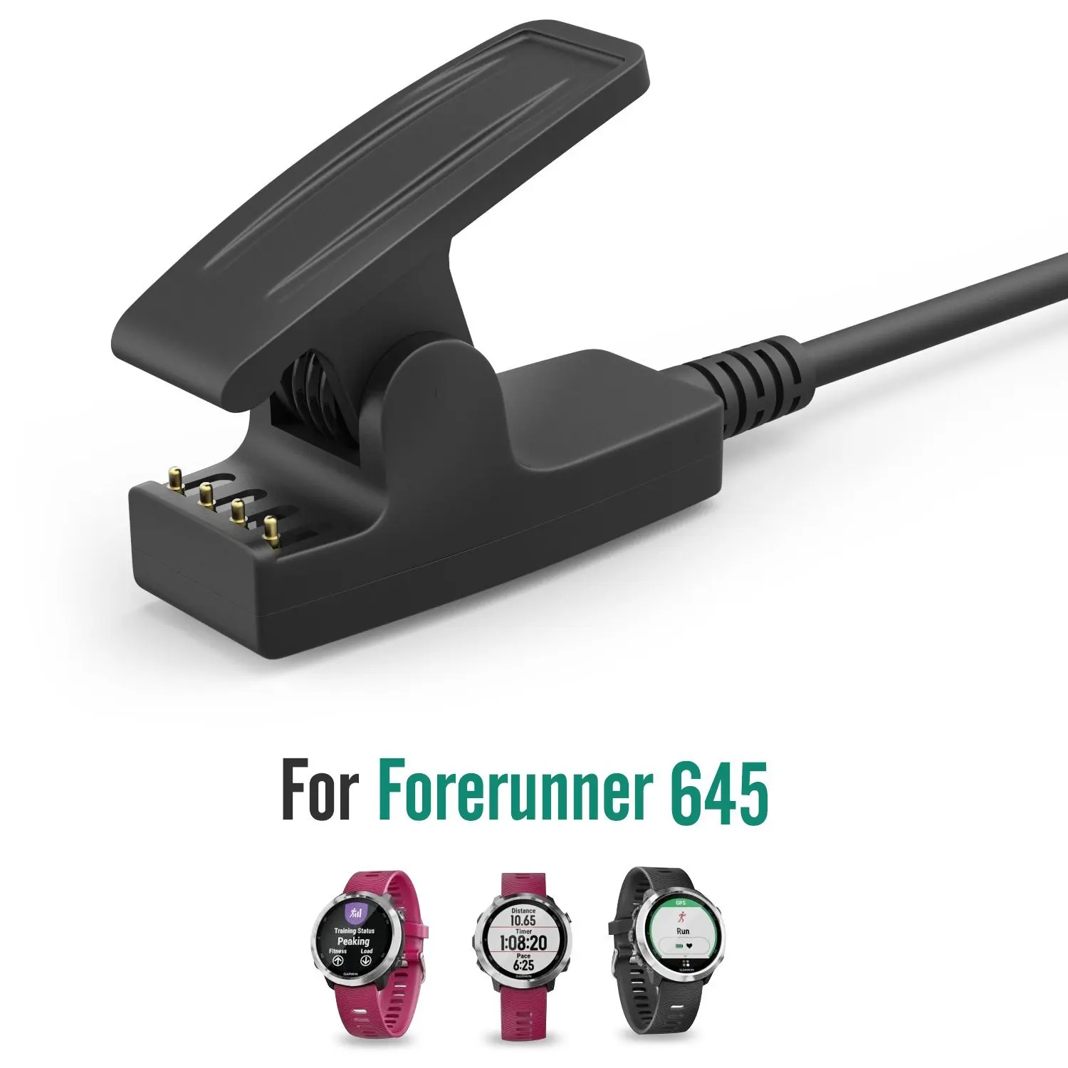 

USB Dock Charger For Garmin Vivomove HR Trend / Forerunner 645 630 230 235 30 35 735XT Watch Accessories