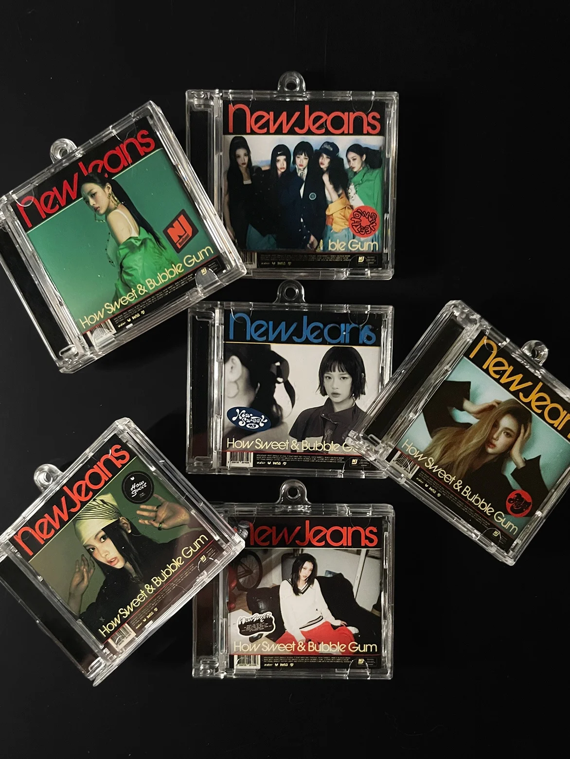 Периферийный мини-альбом Newjeans Howsweet кулон N индукционный подарок на день рождения