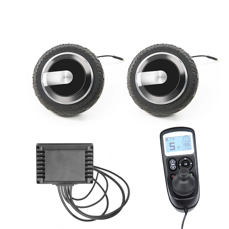 

electric motor controller led manual wheelchair conversion kit