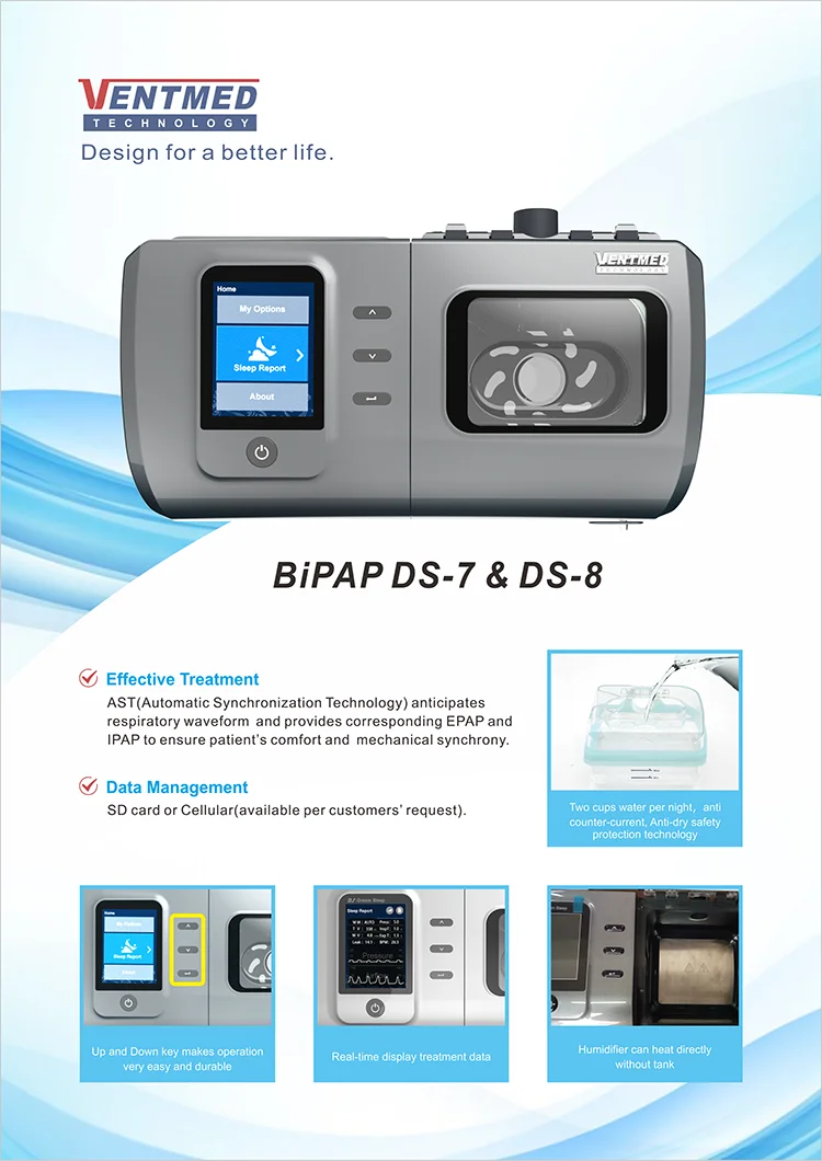 

sleep apnoea breathing therapy device BiPAP