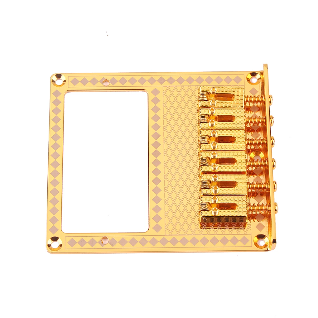 

Гитарный мост, принадлежности для гитар, твердая структура, устанавливаемый инструмент, утолщенный дизайн, Металлическое седло, профессион...
