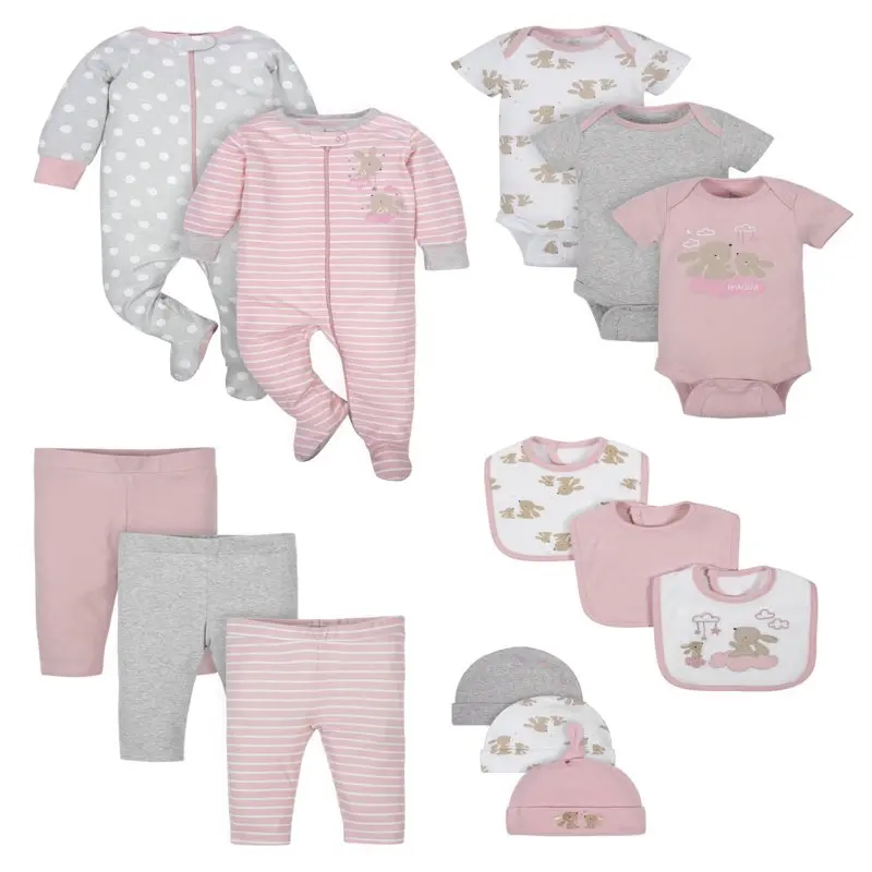

Baby Girl Baby Shower Gift Set, 14-Piece, Newborn - 3/6 Months