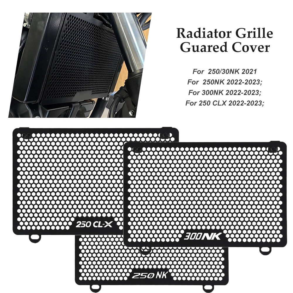 

Мотоциклетная решетка для радиатора 250 300 NK CLX CL-X CLX250 Защитная крышка для радиатора для CFMOTO 250NK 300NK 2021 2022 2023 CLX