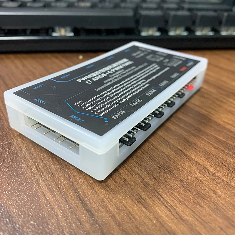 Универсальный Контроллер Скорости Вентилятора Пк С 4 Контактами 6 Портов 3 5 В 7