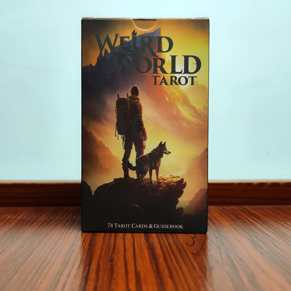 12x7 см новый странный мир гадания Таро колода для начинающих с руководством