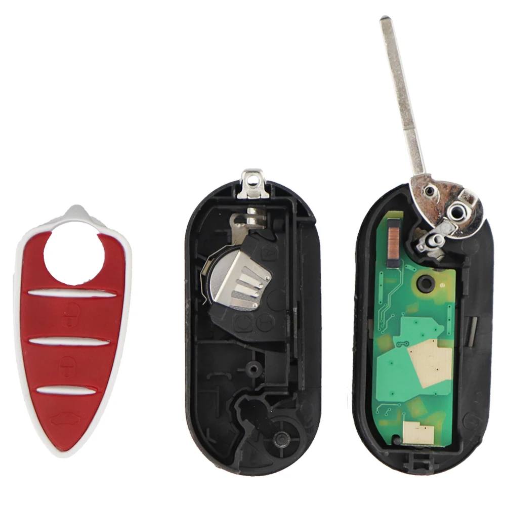 Фото Пульт дистанционного управления для автомобиля Alfa Romeo Mito GTA 2008-2015, Giulietta 2010-2016, 147, 156, 166, 433 МГц, Marelli BSI, DELPHI BSI, 3 кнопки №5