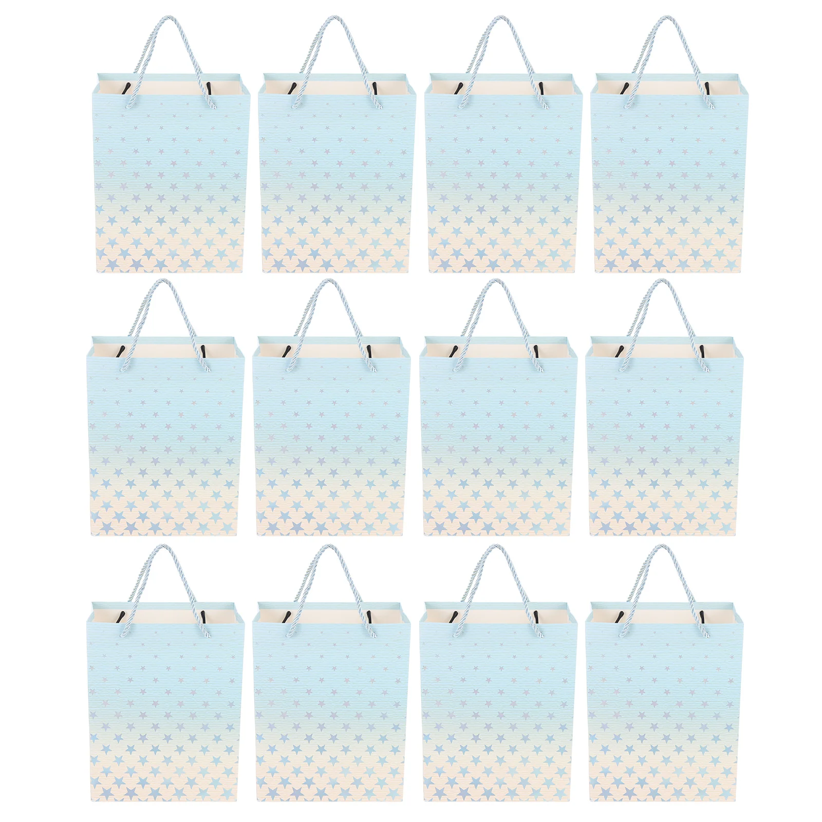 

12Pcs Festival Candy Wrapping Bag Portable Food Paper Pouch Party Favors Carrier