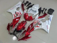 injection mold new abs whole fairings kit fit for yamaha yzf r6 r6 06 07 2006 2007 bodywork set red white fiat