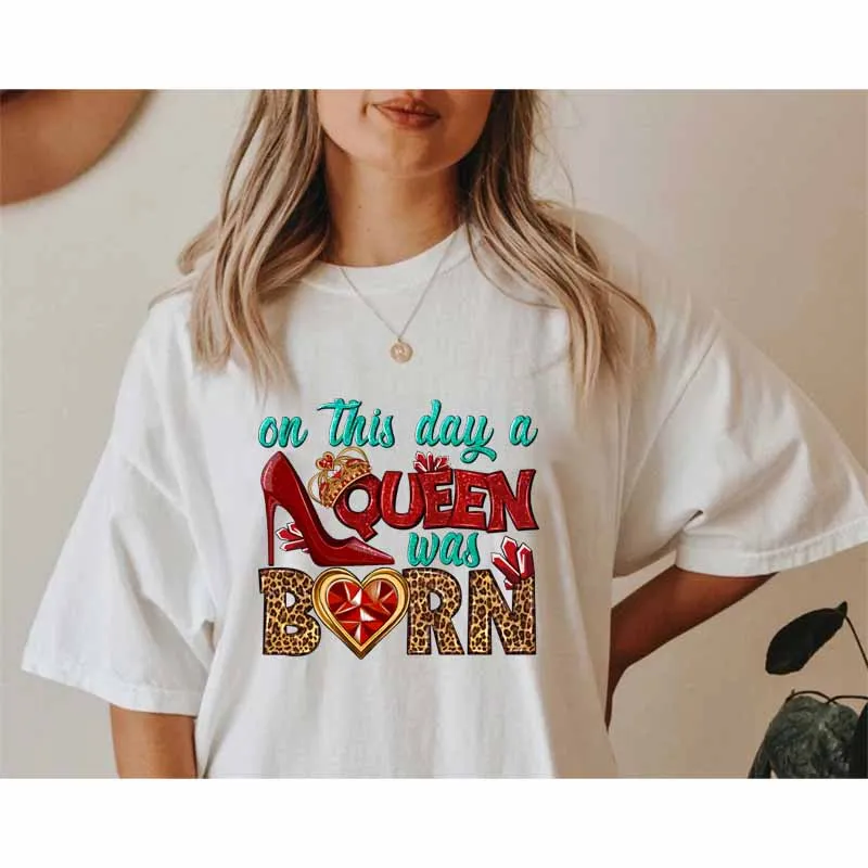 Стикер для передачи тепла на высоких каблуках DTF Модные женские нашивки Diva глажки