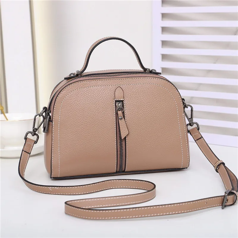 

Genuine Leather Tote Bags for Women 2022 New Luxury Shoulder Bags Fashion Ladies First Layer Cowhide Handbag