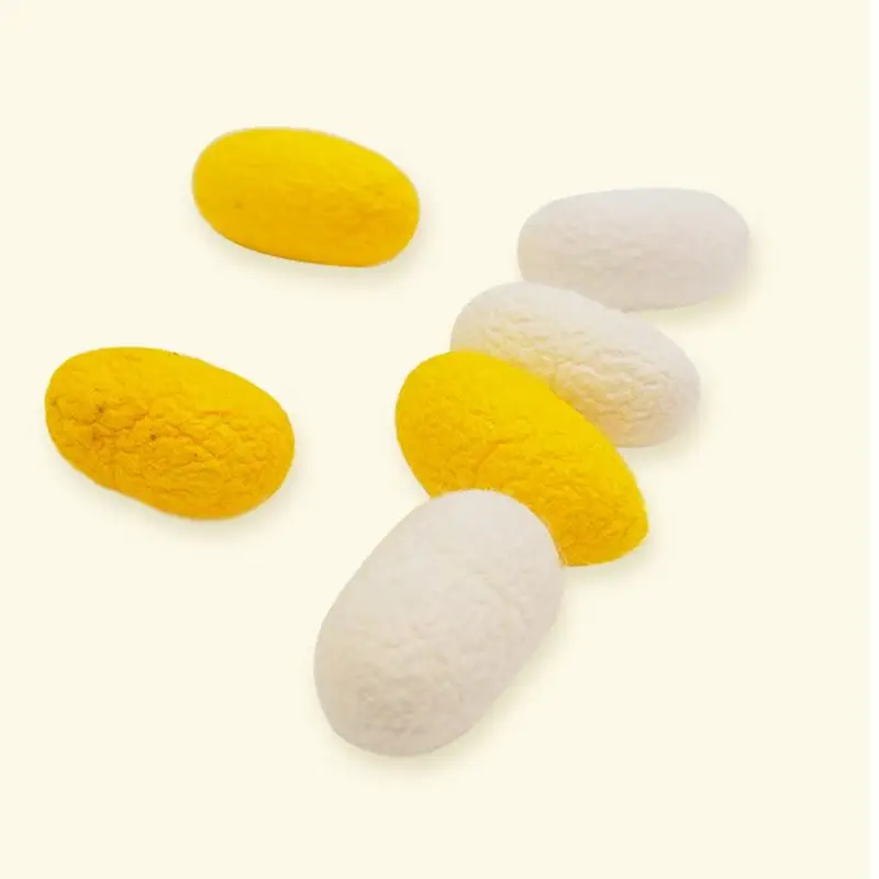 Игрушки для кошек Шарики из натурального шелка Кокон Pet Cat Интерактивный чеканный