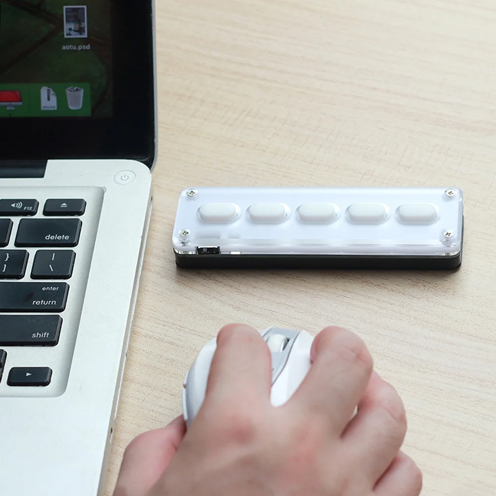 

Клавиатура беспроводная программируемая с поддержкой Bluetooth, 5 клавиш