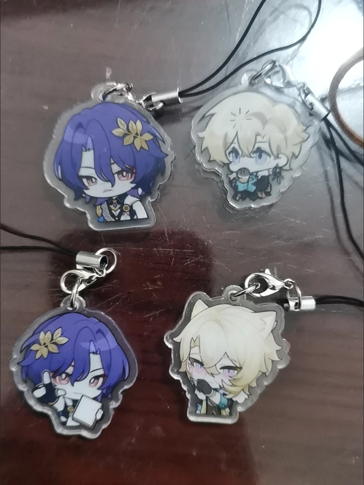 Honkai: Звездный рельс авантюрин брелок для ремешка украшение защиты от потери