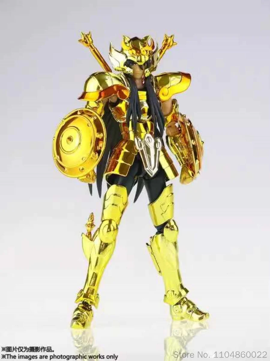 Фото Металлическая фигурка Saint Seiya Myth Cloth EX Libra Dohko с головой дракона Ширю, рыцари Зодиака, модель CS, коллекционная фигурка №4