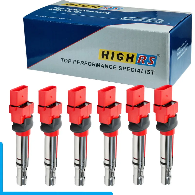 

Комплект катушек зажигания для Audi Q7 TT 8N9 8J9 A3 8PA EOS Golf Passat Phaeton Touareg 7LA 7P5 Porsche Cayenne 955 M02 3,2 M55 3,6