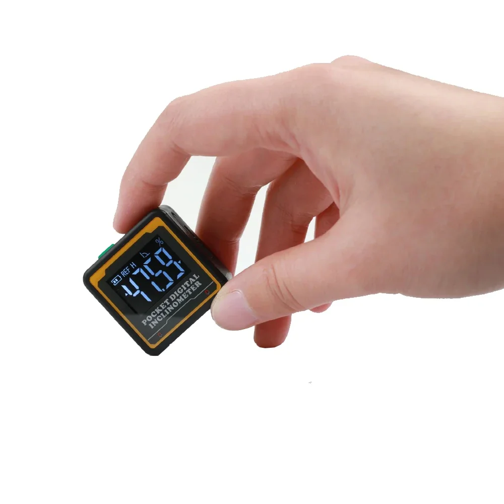 Inclinometro digitale scatola diembali элетtronico goniometro magnetico angolo Finder Calibro Righello