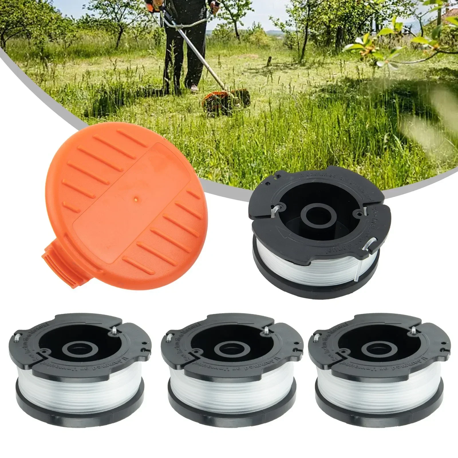 Катушка триммера для травы колпачка Black Decker AF100 GL280 GL301 GL425 GL430 катушка обрезки