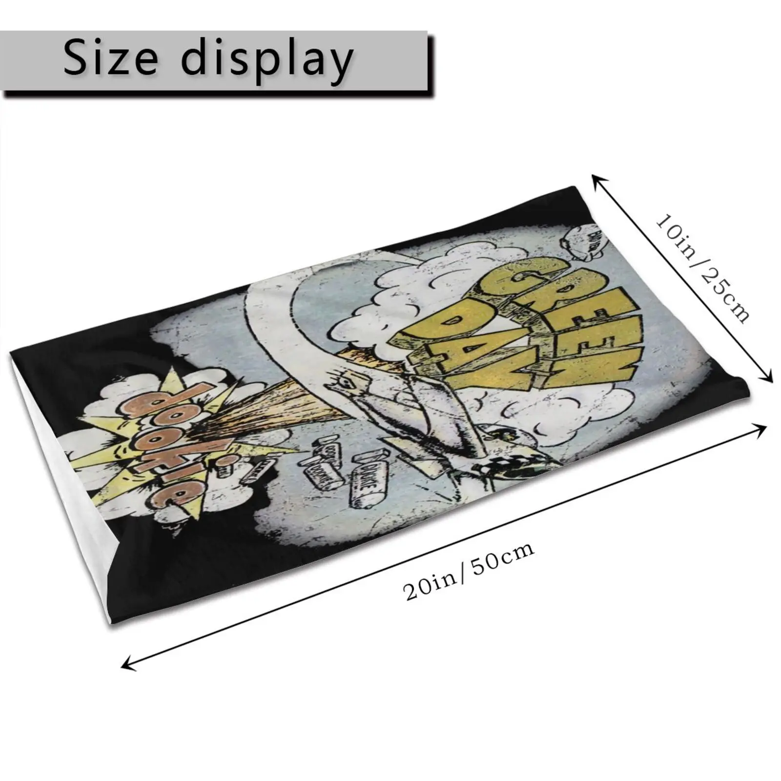 Зеленая винтажная Балаклава Dookie и официальная Мужская бандана зимняя