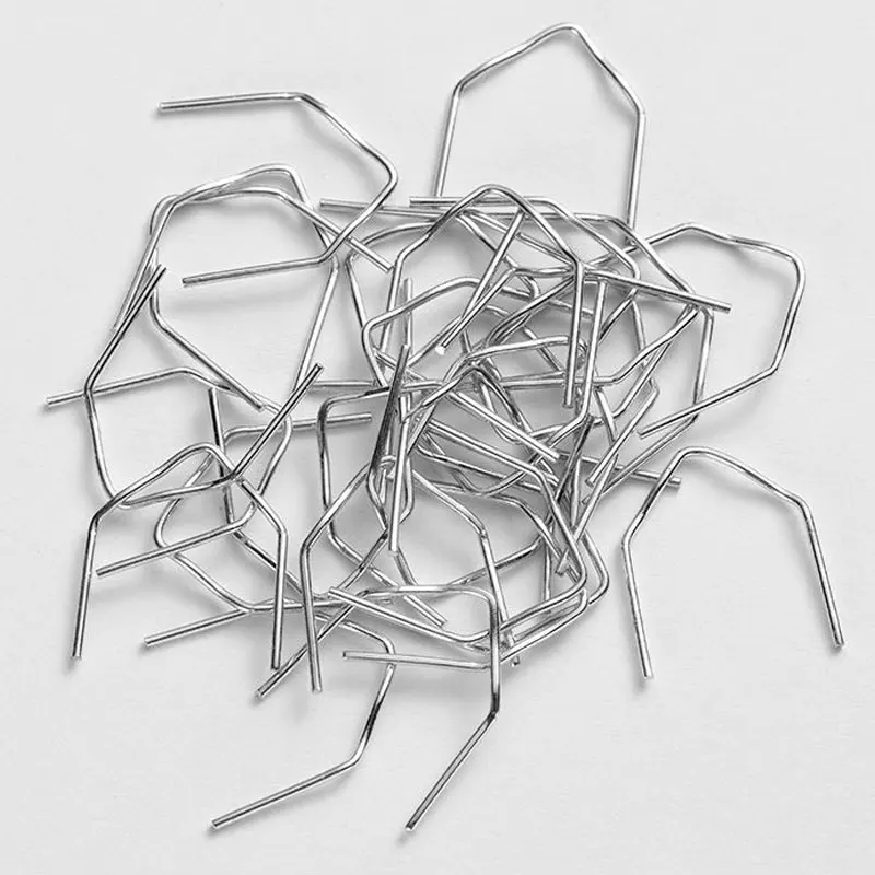 100/500PCS Hot Stapler Staples For Plastic Welder Car Bumper Repair Welding Machine Hot Welding Tool 0.8mm V-type Staples images - 6