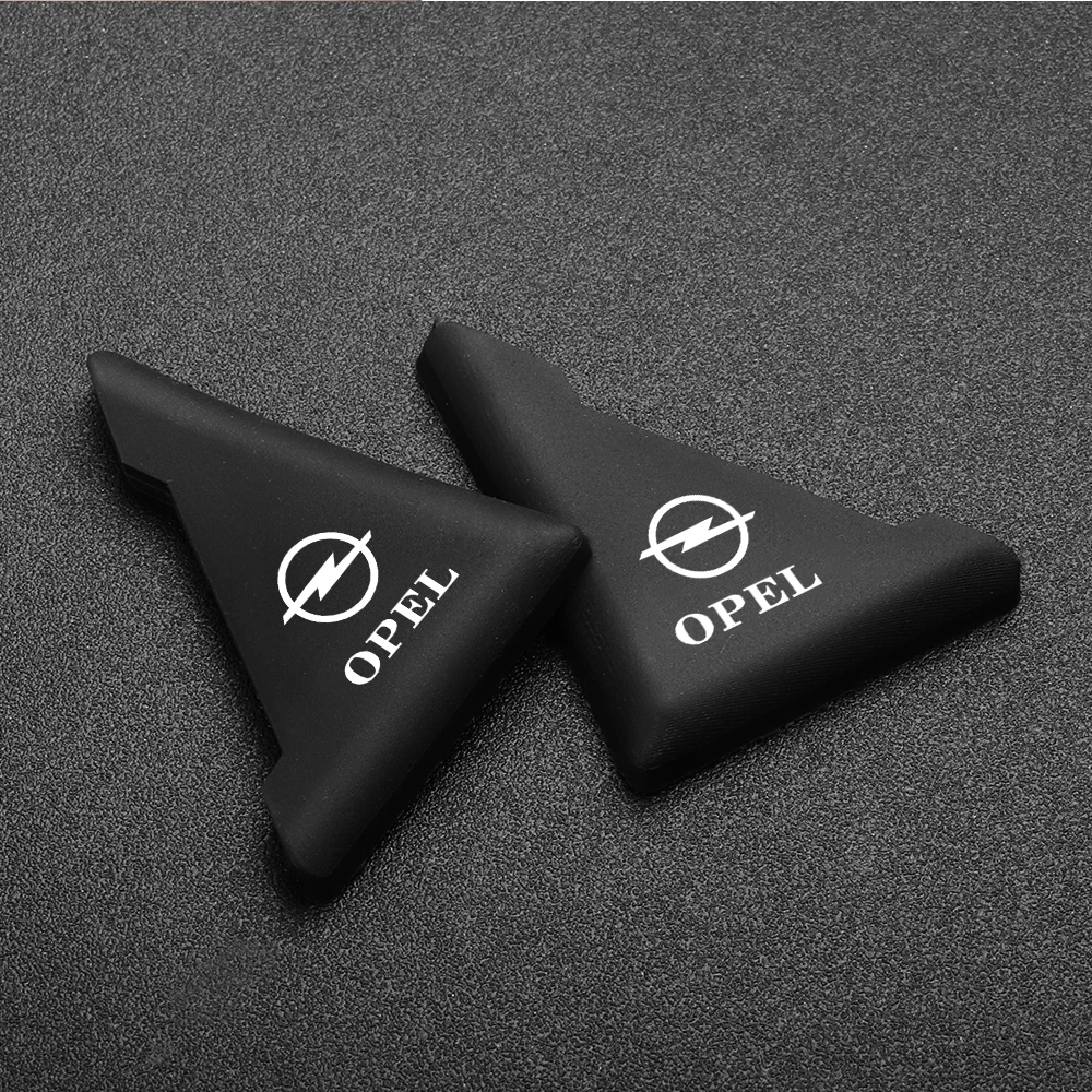 

2pcs Silicone Car Door Corner Cover Bumper Crash Scratch Protector Anti-Scratch Stickers For OPEL opc Astra Insignia Corsa Mokka