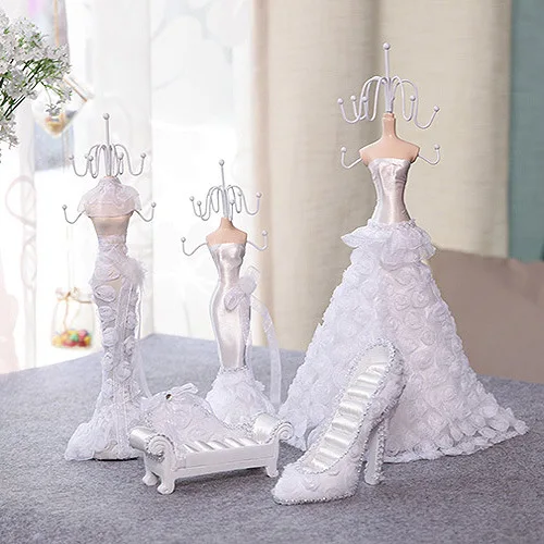 [she is] white wedding wedding fantasy jewelry frame/sofa seat ring/shoes/white rose