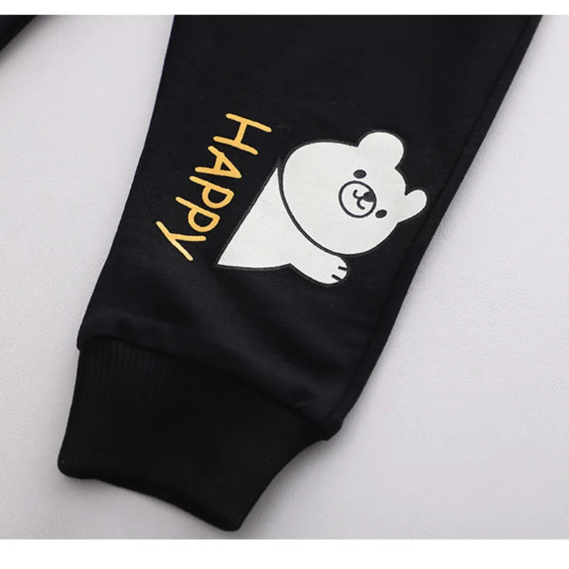 New Spring Autumn Baby Girls Clothes Suit Children Boys Cartoon T-Shirt Pants 2Pcs/Sets Toddler Casual Costume Kids Tracksuits