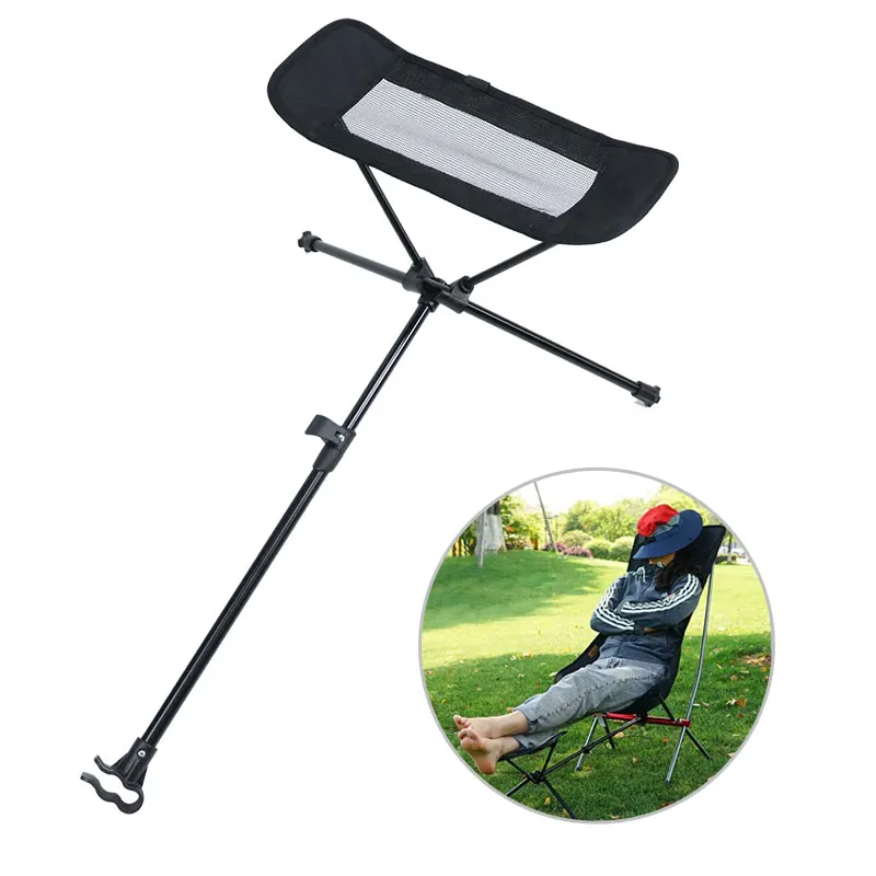Портативный стул складной для ног кемпинга барбекю пляжного кресла складная