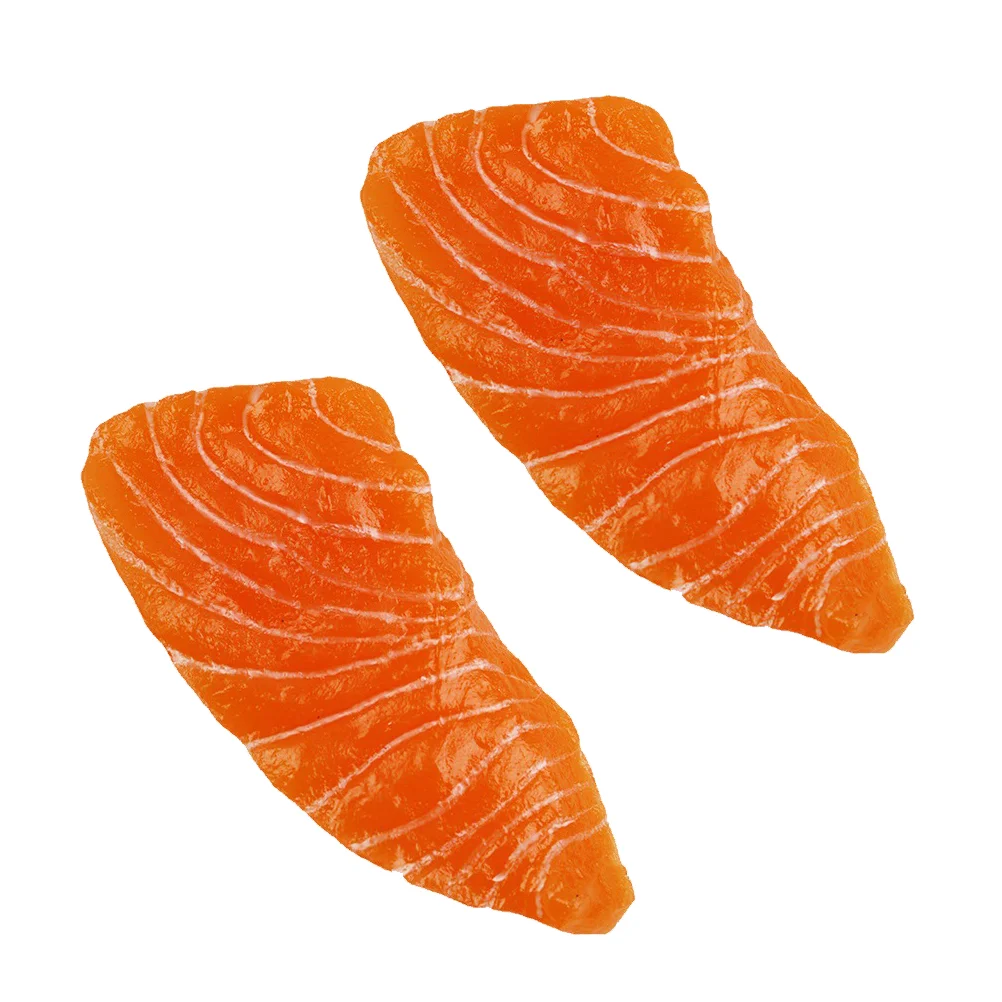 

Salmonfake Meat Model Artificial Fish Display Decor Props Prop Models Toy Simulation Play Sushi Realistic Simulated