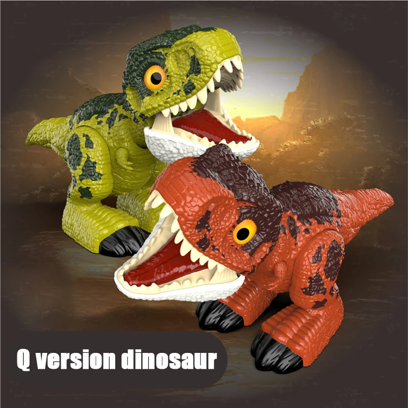 

Игрушка динозавр мир Юрского периода, подвижный маленький динозавр для пальцев, миниатюрная коллекция, детская игрушка тираннозавр рекс