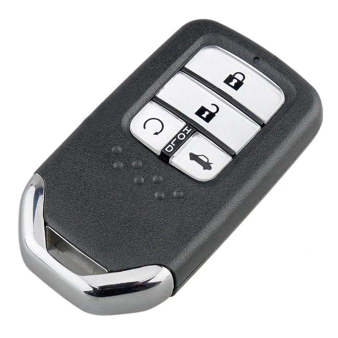 

Интеллектуальный Автомобильный ключ дистанционного управления 4 кнопки 433 МГц ID47 чип Подходит для Honda Civic 2014-2017