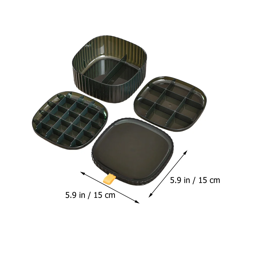 Jewelry Box Storage Travel Organizer Display Case Compartment Holder Smallmini Portable Bead Earring Containers Girls