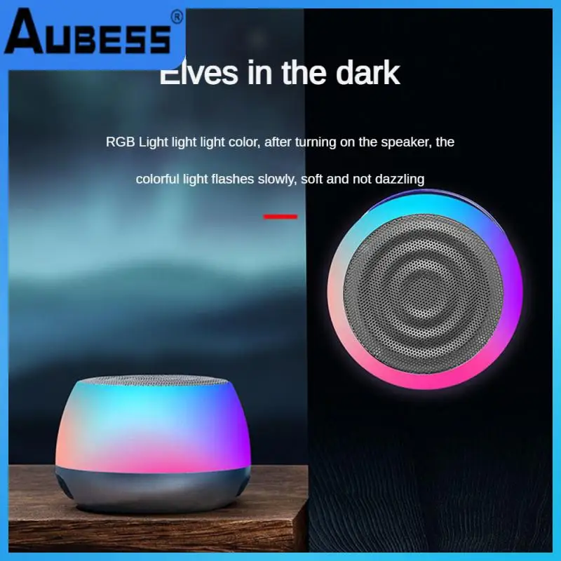 

Portable Speaker Abs Small Speaker Subwoofer Player High Volume For Outdoor Led Lights Sound Box New Speaker Usb Mini