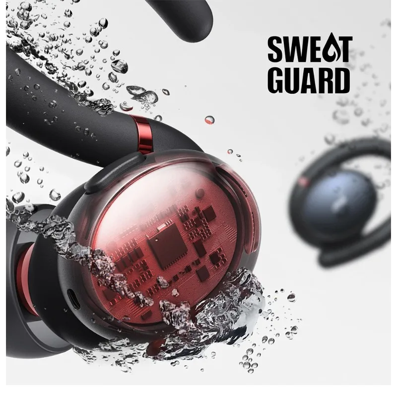Фото ANKER Sport X10 Bluetooth 5.2 Наушники Спортивные басы IPX7 Водонепроницаемые спортивные наушники с защитой от пота №3