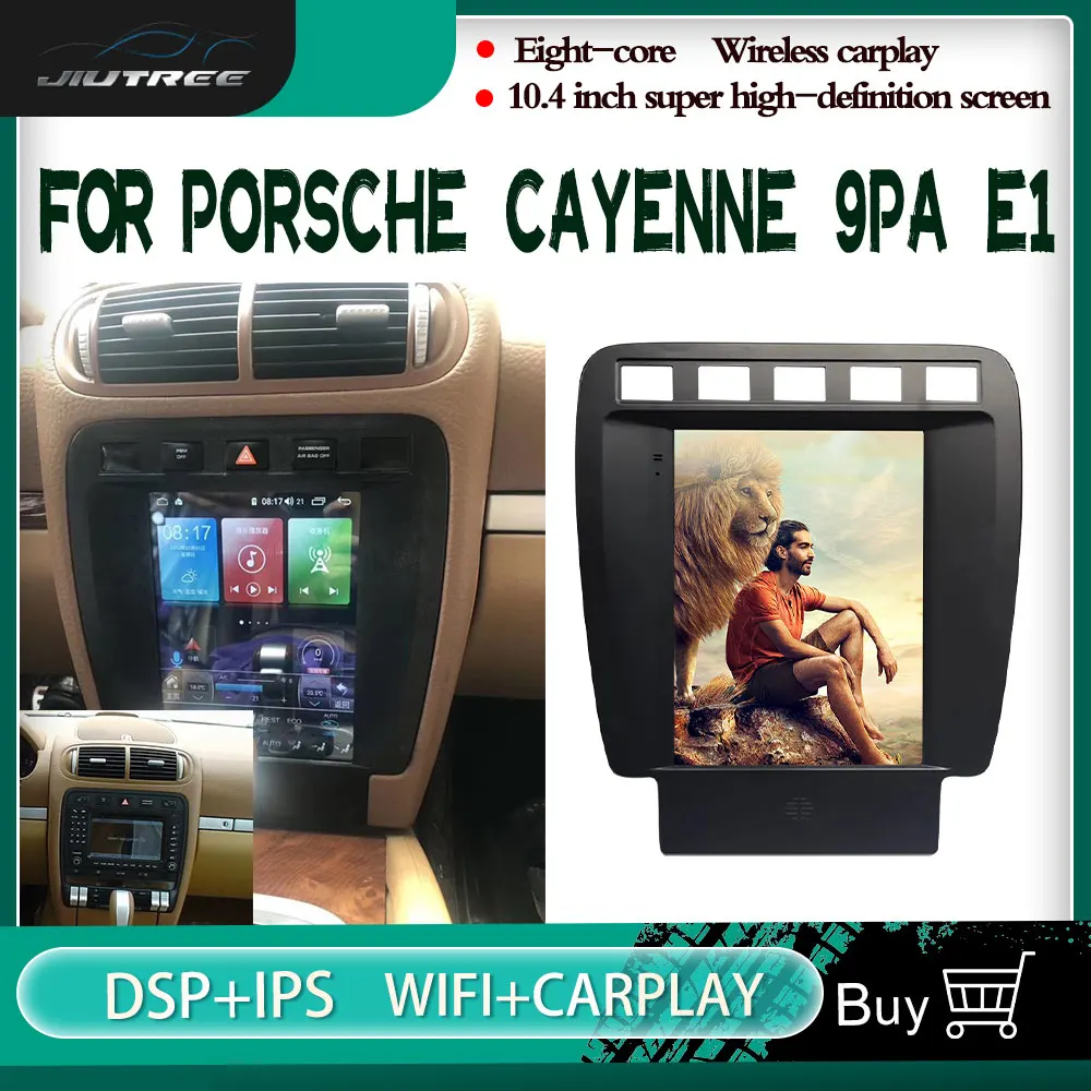 

128GB 2 din Android 10.0 Car Radio For Porsche Cayenne 9PA E1 2002 - 2009 multimedia video player navigation GPS QLED carplay