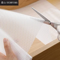 SHIMOYAMA Clear Oilproof Shelf Cover Kitchen Table Mat Drawer Cabinet Shelf Liners Waterproof Cupboard Placemat Refrigerator Pad