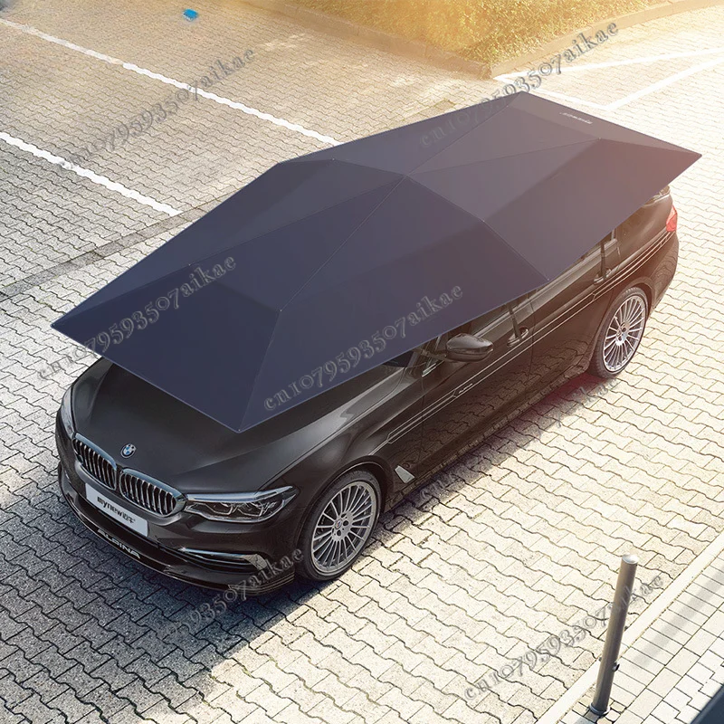 Полностью автоматическая Мобильная капота 4 8 метров автомобильный зонт складная