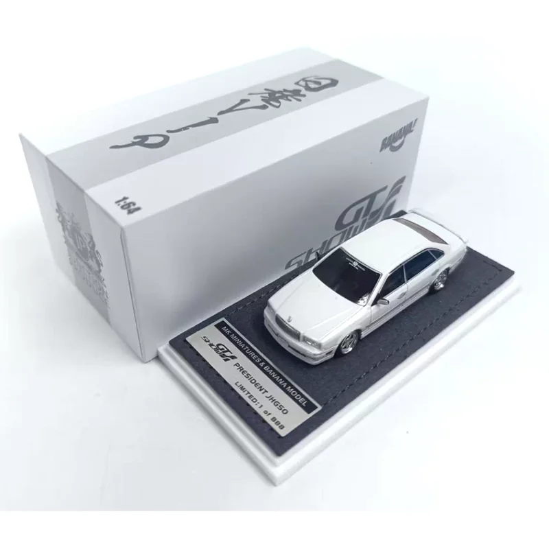 Фото Коллекционная модель автомобиля MK 1/64 Scale President VIP JHG50 из литого под давлением сплава для декора и демонстрации №3
