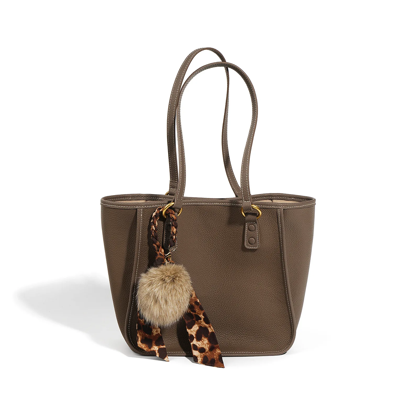 Togo Leather Tote Bag for Women 2022 Luxury Designer Handbag Soft Large Capacity Shoulder Bags Fashionable Ladies Handbags