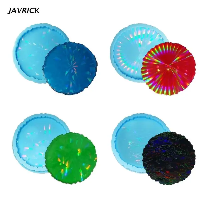 

Placemat Tray Molds DIY Coaster Molds Silicone Tray Molds Epoxy Resin Casting Molds for DIY Casting Home Decorations