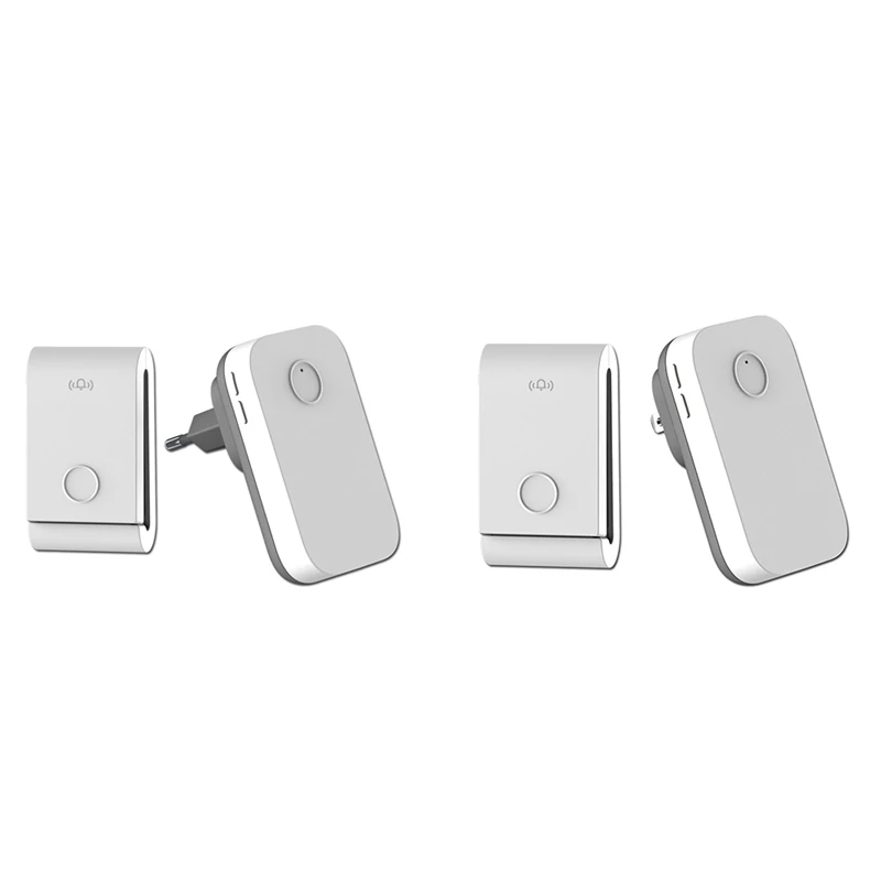 433 МГц самогенерирующийся беспроводной дверной звонок 38 мелодий Dingdong пейджер для