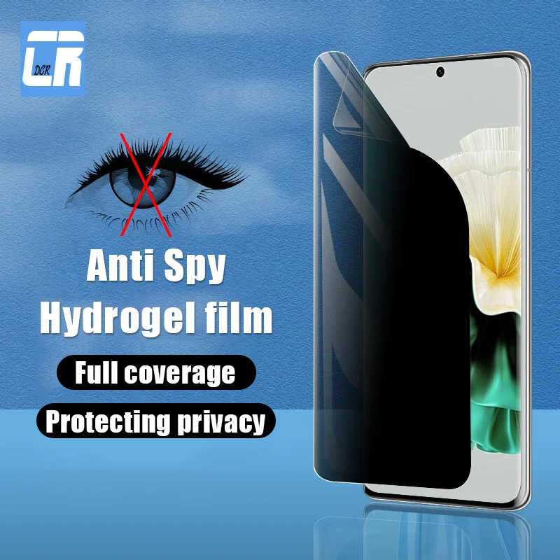 

Full Curved Privacy Hydrogel Film For Huawei P60 Pro Nova 11 Ultra Screen Protector Honor Magic 5 Lite 4 Honor 90 80 X40 X9A X50